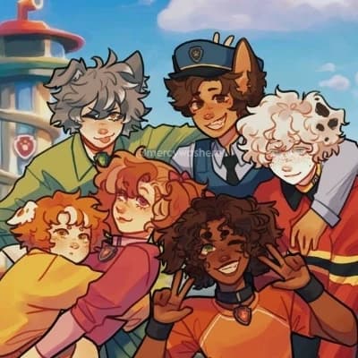 Paw Patrol human AU thumbnail
