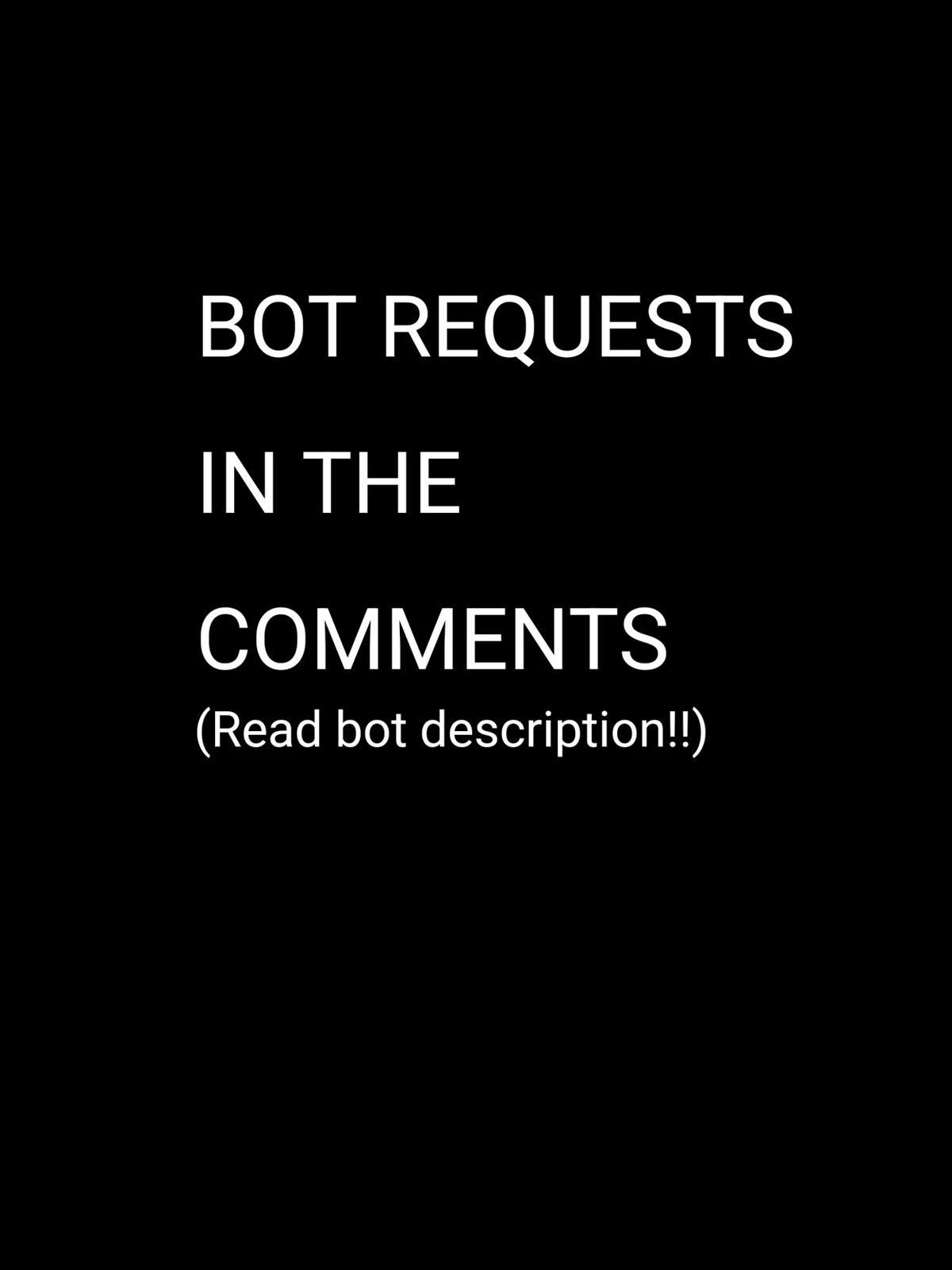 Bot requests (or ideas) thumbnail
