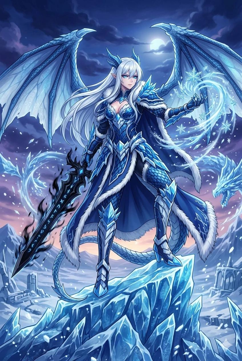 Elvira queen of ice dragons thumbnail