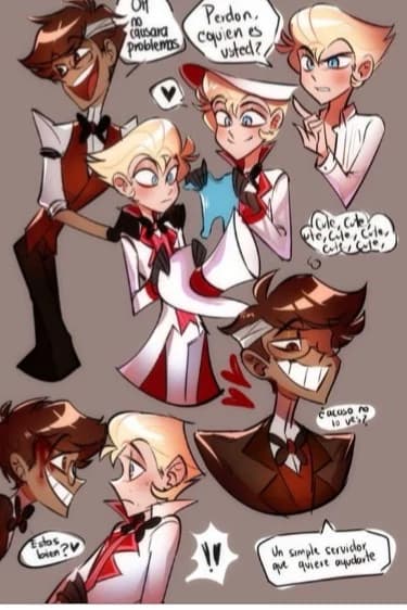 Alastor and Lucifer in high school  thumbnail