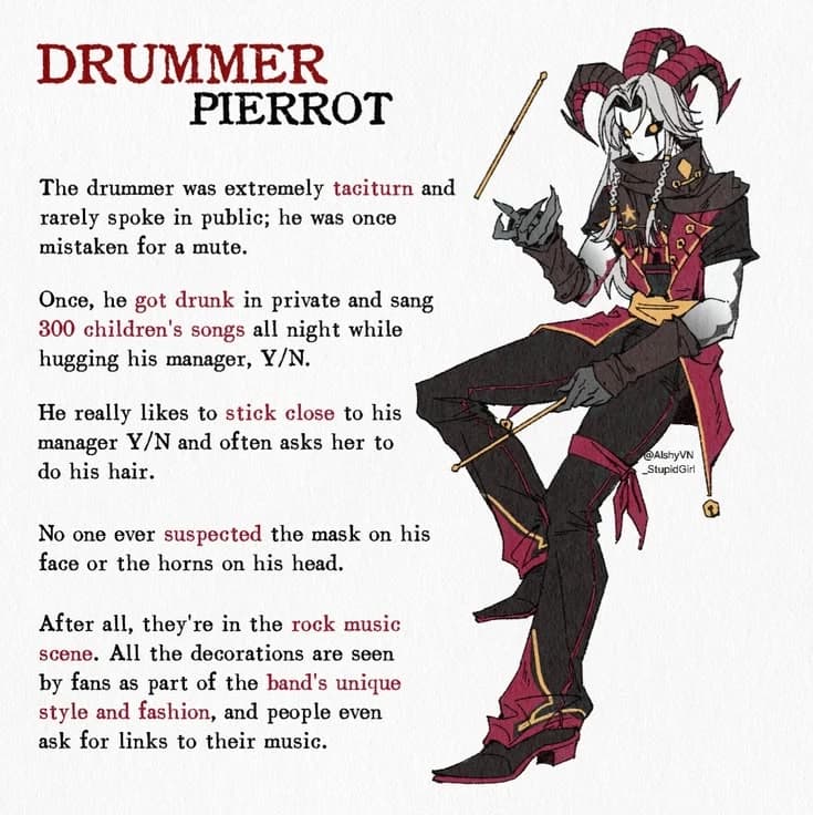 Pierrot drummer (The Freak circus) thumbnail