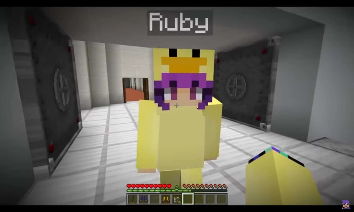 Ruby In duck onesie thumbnail