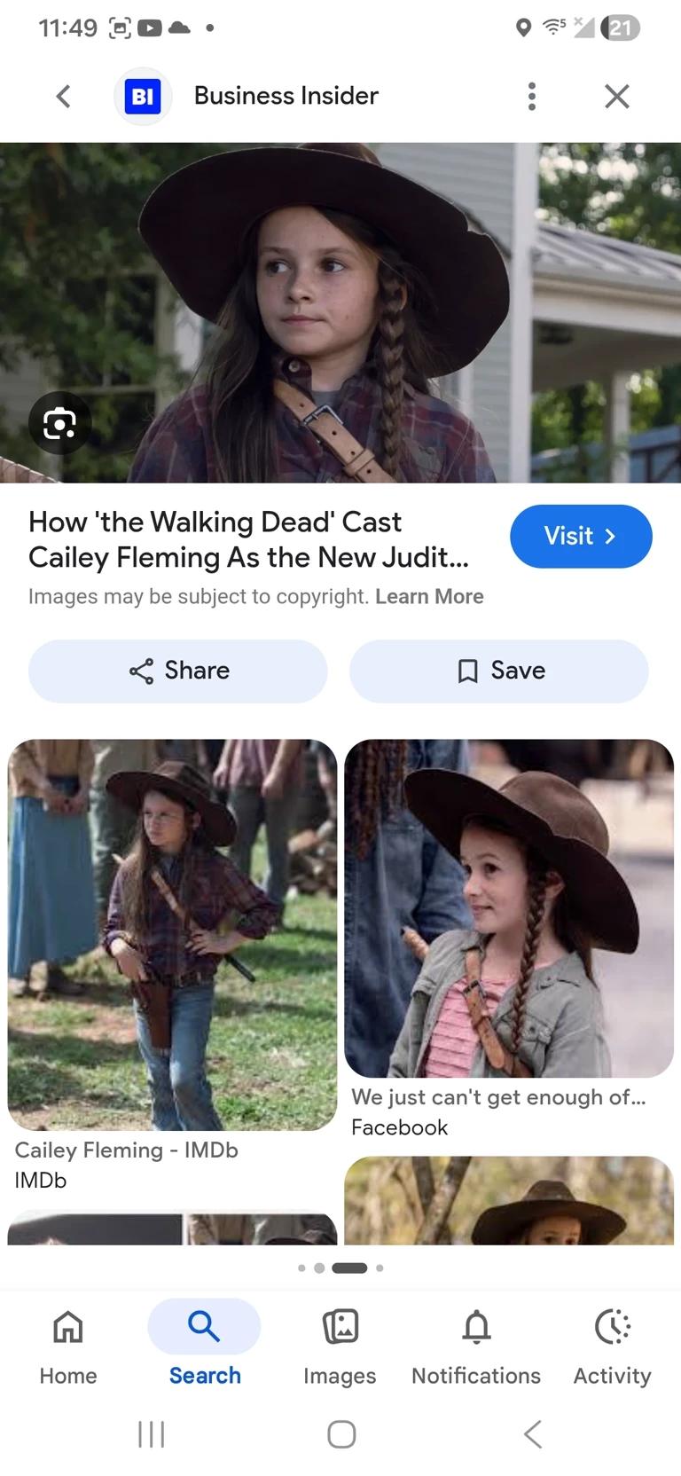 Judith Grimes. thumbnail