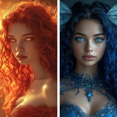 The Phoenix and the Dragonfly (Sephina and Reylisse) thumbnail