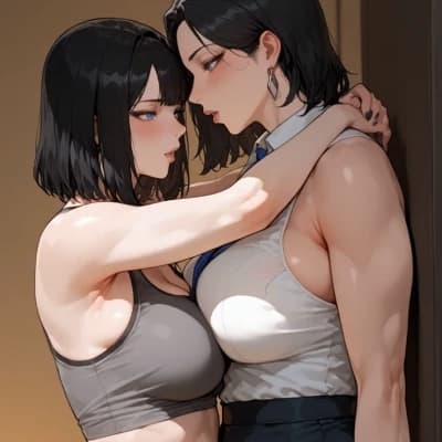 Jessy and Flavia, your best lesbian friends. thumbnail