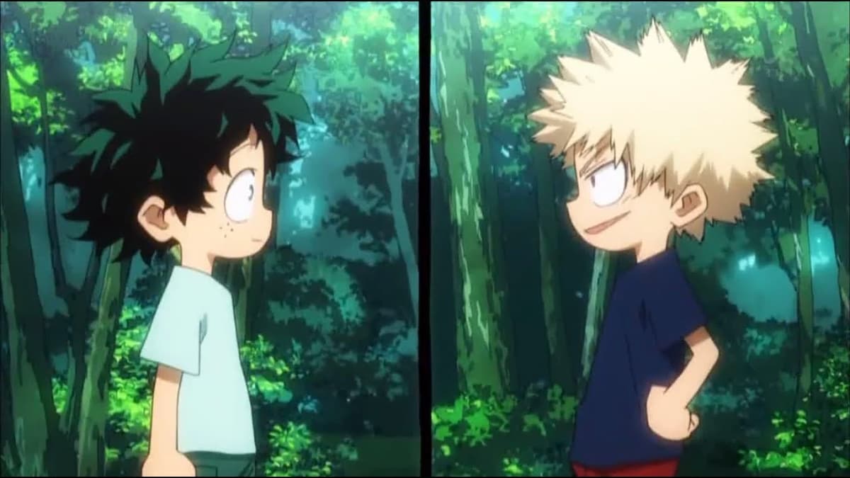 Little Bakugo and Deku thumbnail