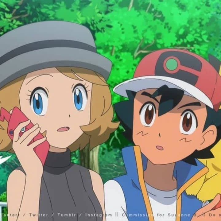 ash Ketchum and serena thumbnail