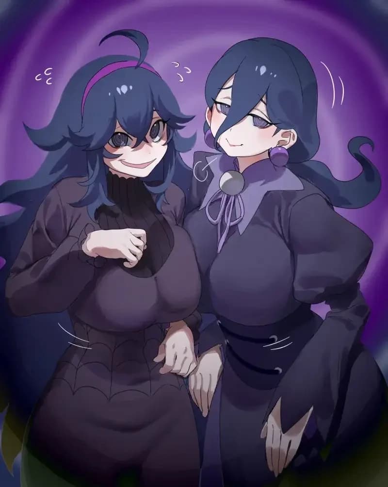 Hex Maniac mother and teenage girl Hex Maniac both beautiful women horror thumbnail