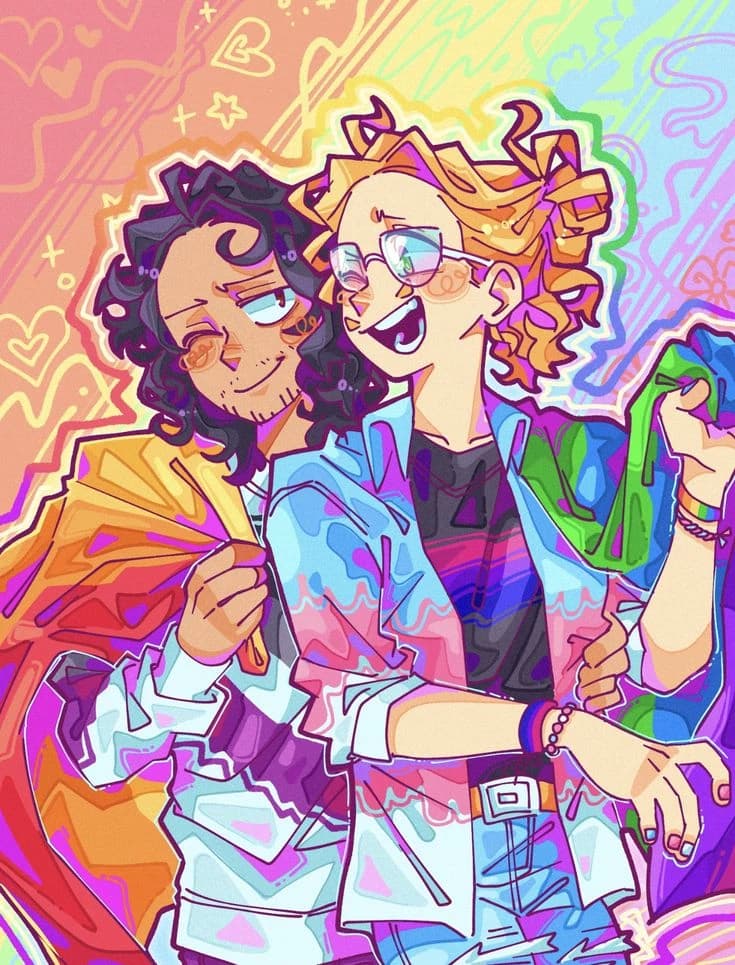 My hero academia pride month thumbnail