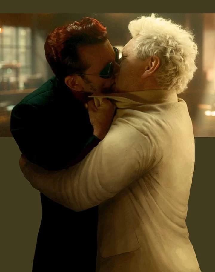 Aziraphale and crowley thumbnail