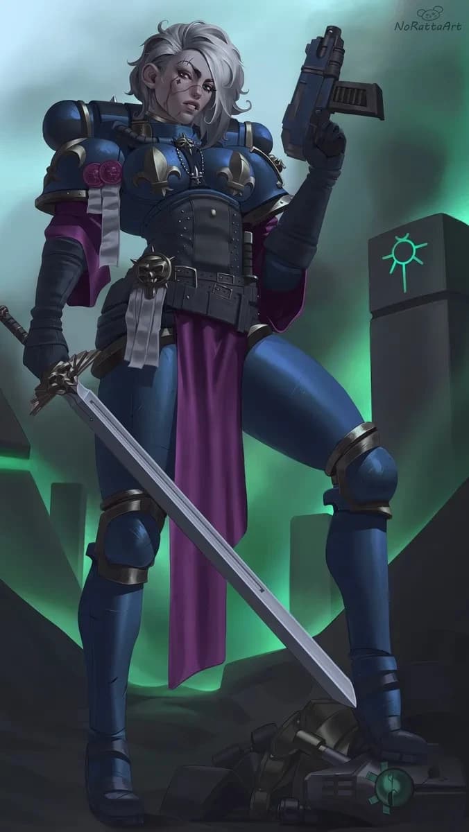 Sister of Battle Sabine Warhammer 40,000 thumbnail