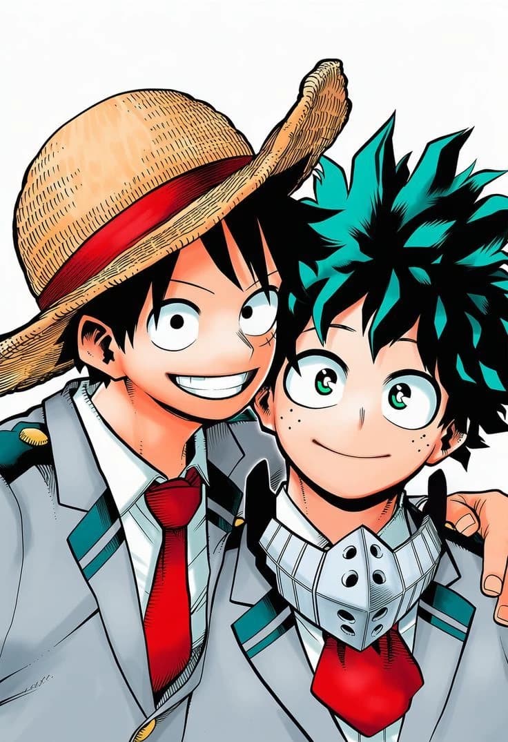 Luffy x Izuku x Y/n thumbnail
