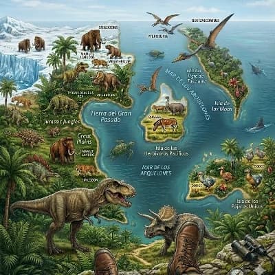 Planet Earth of extinct animals thumbnail