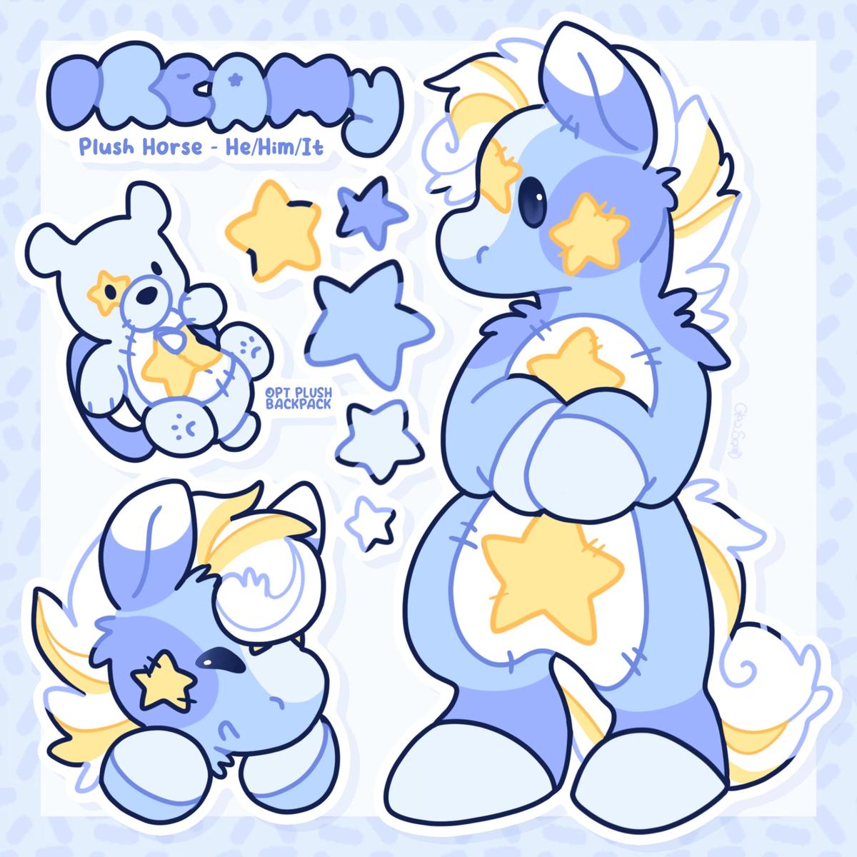Dreamy the plushy horse thumbnail