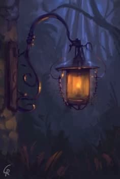 Knight and the lantern  thumbnail
