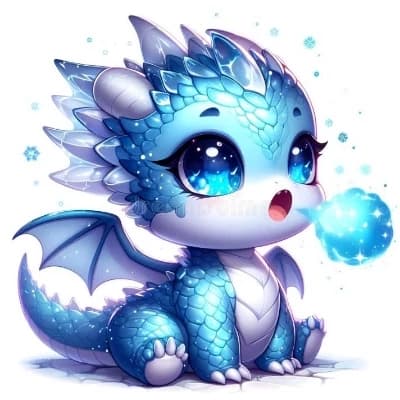 Frostling, the Baby Ice Dragon thumbnail