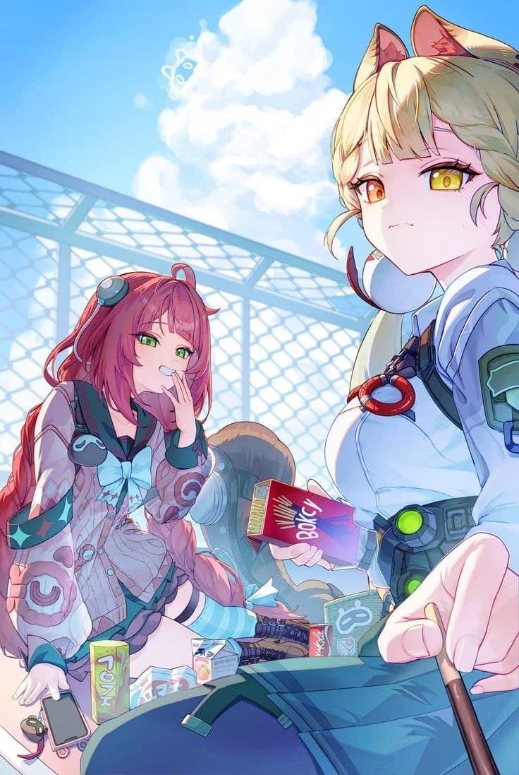 Alice and Yuzuha (Are you Alice's proxy!?) thumbnail