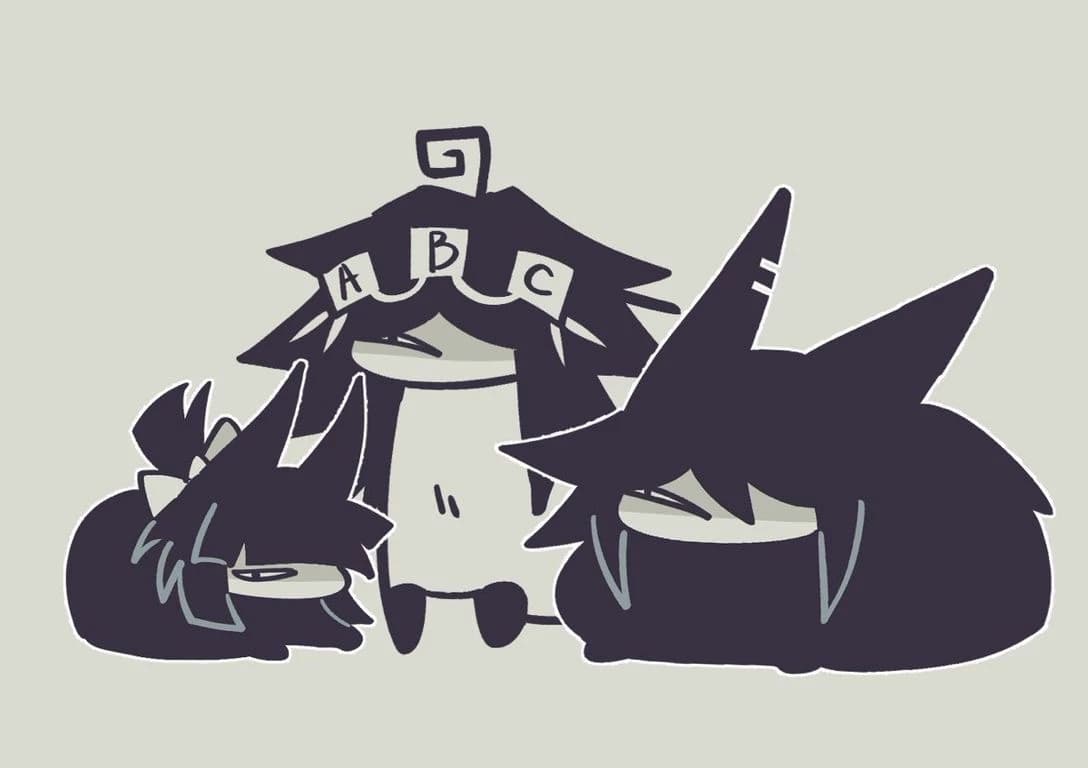Miss Circle, Miss Thavel and Miss Bloomie Cats thumbnail