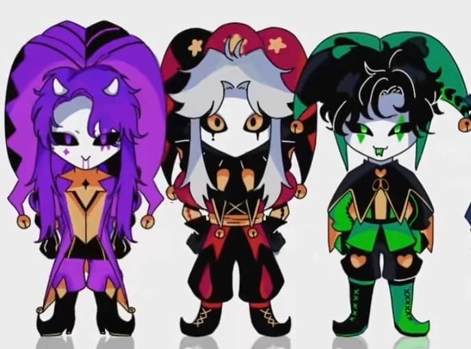 Pierrot, Harquelin y Jester~♡ thumbnail