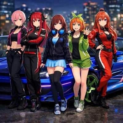 The Nakano Quintuplets: Speed and Love💗💗💗💗💗 thumbnail
