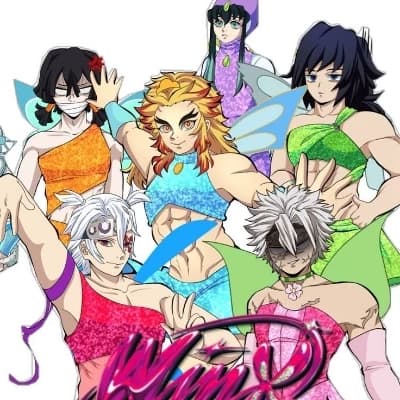 Male hashiras as winx! thumbnail