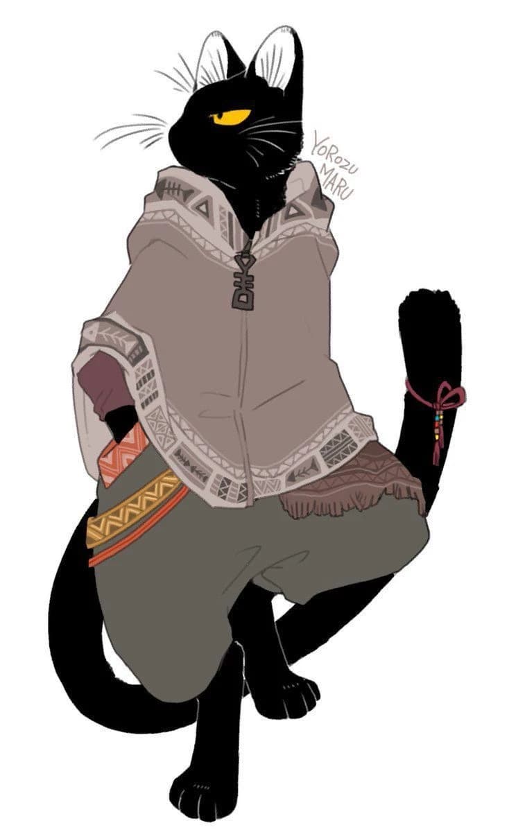 Marcos the feline being thumbnail