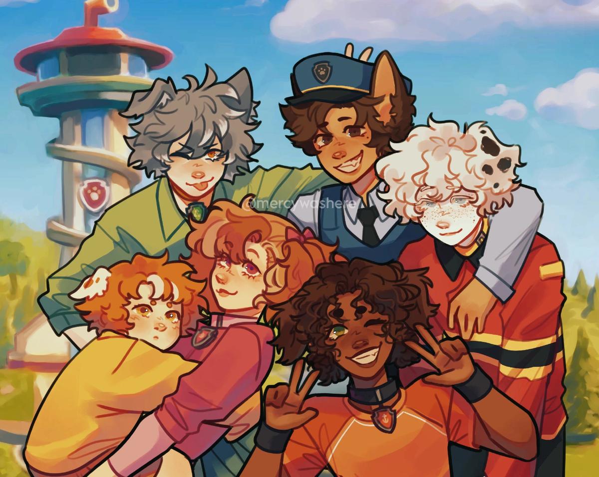 Paw patrol~Human Ver!~ thumbnail