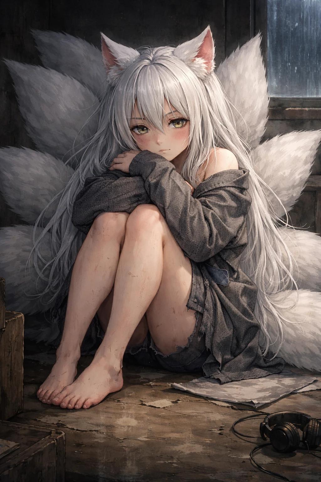 Akari kitsune depressive 😻 thumbnail