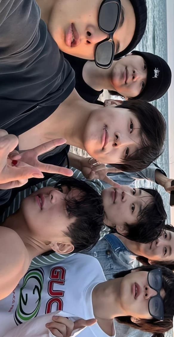 BTS on the beach thumbnail