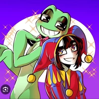 Ribbit and pomni and you are friends thumbnail
