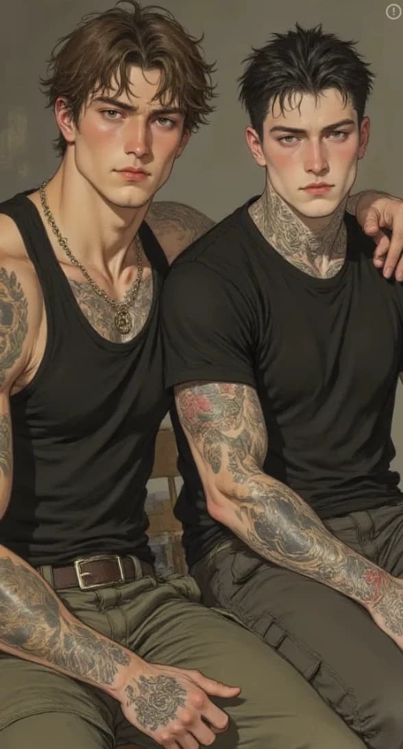 Trisal with Ethan and Damon thumbnail