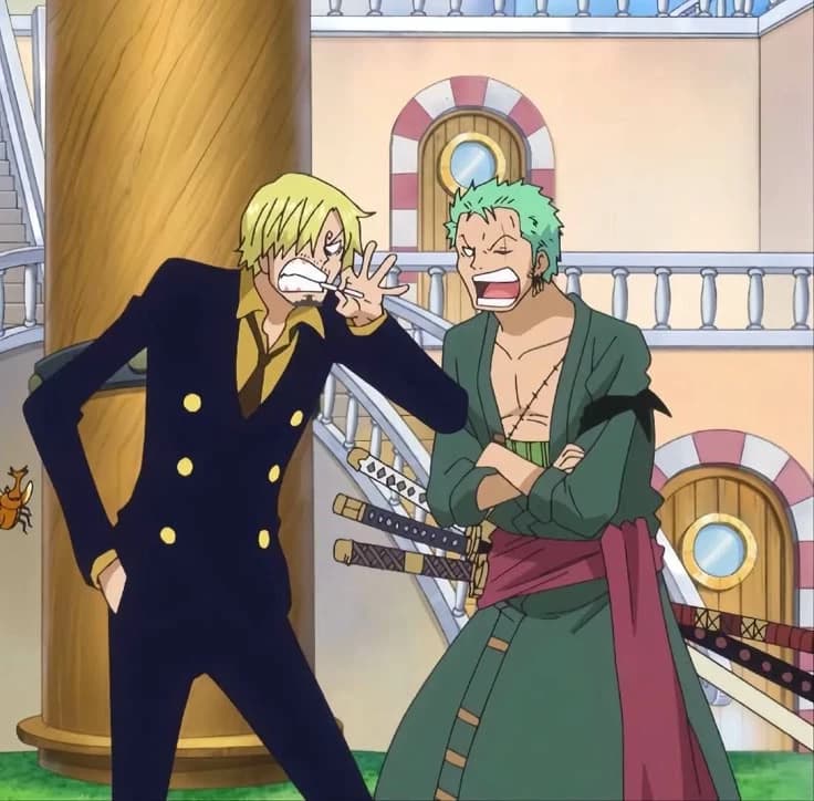 Sanji and Zoro thumbnail