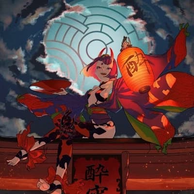 Shuten-Douji, Ibaraki-Douji, and Rin-Douji thumbnail
