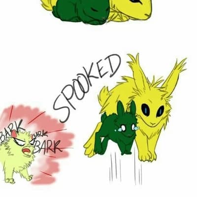 Izuku and Bakugo Animals 🌿💥🐺🐰🐶 thumbnail