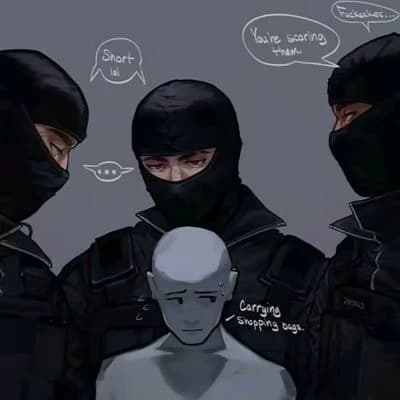 Stuck In An Elevator. (with three men?!) thumbnail