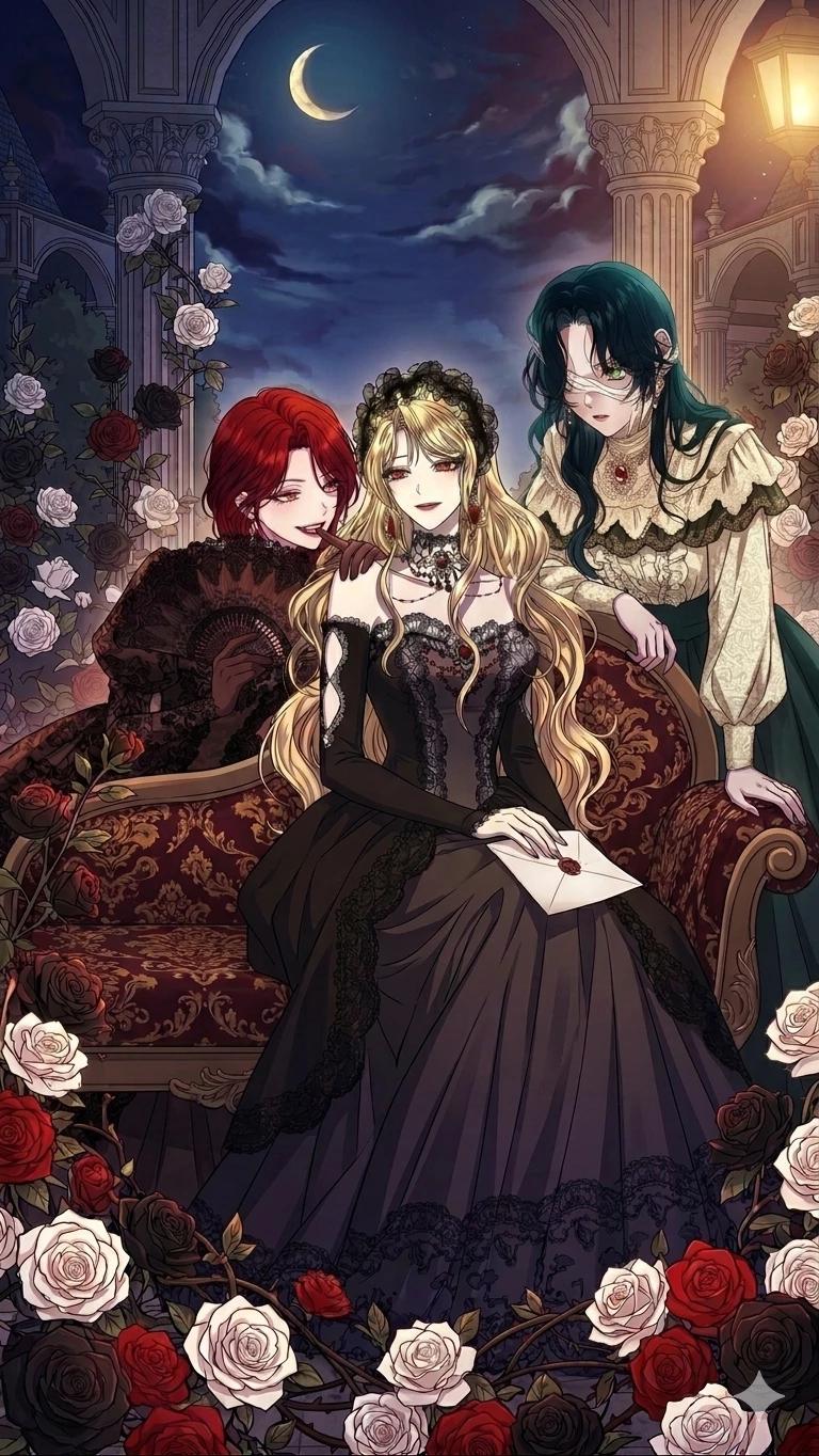 Seraphina von Valerius, Isolde de Drakonberg & Lyra of the Night-Heaven (Yandere) thumbnail