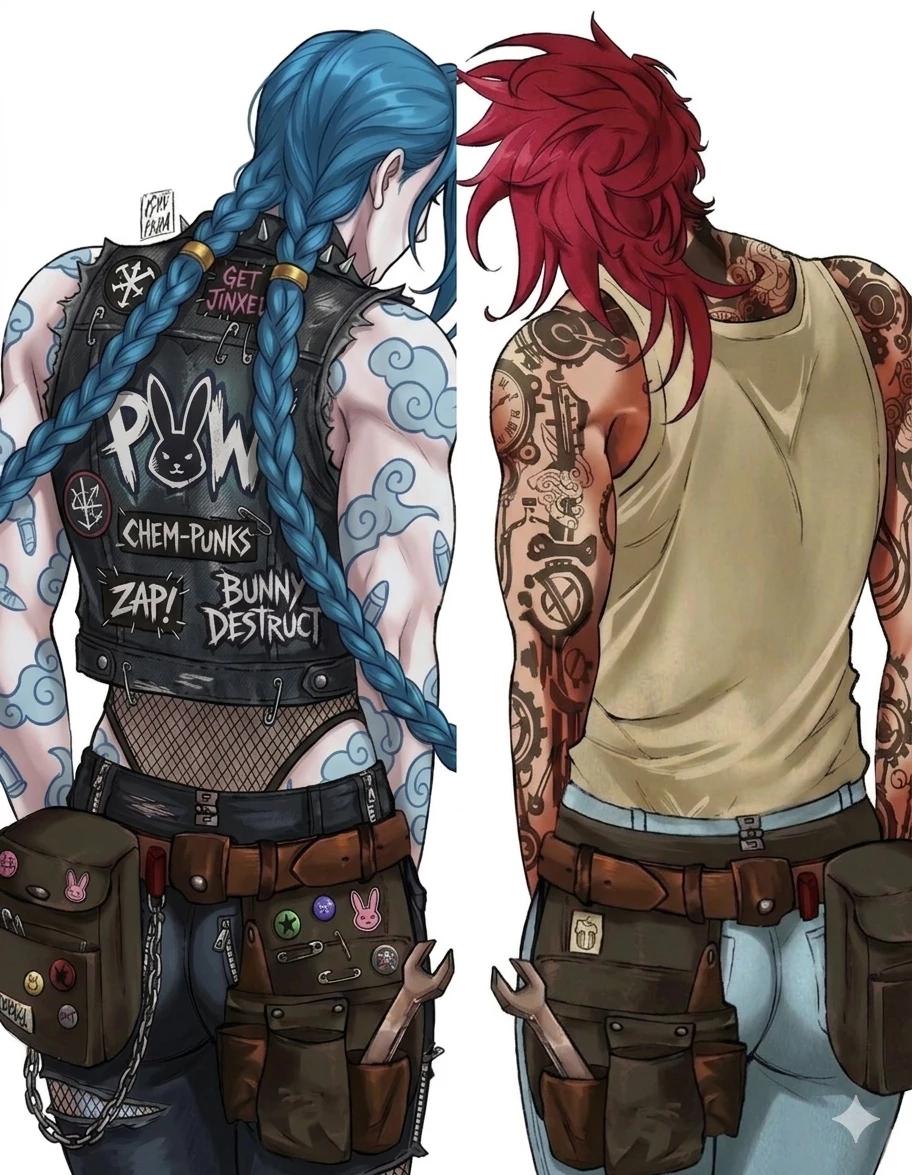 Jinx and Vi (Mechanics) thumbnail