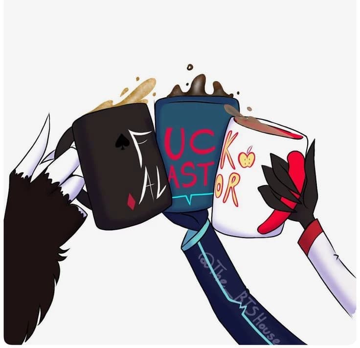 Husk la mascota, Vox y Lucifer \[BL🏳️‍🌈\] thumbnail