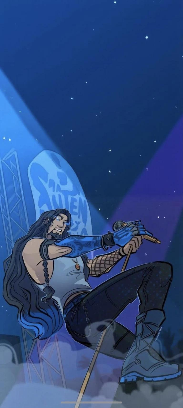 Poseidon (ROCKSTAR AU)  thumbnail