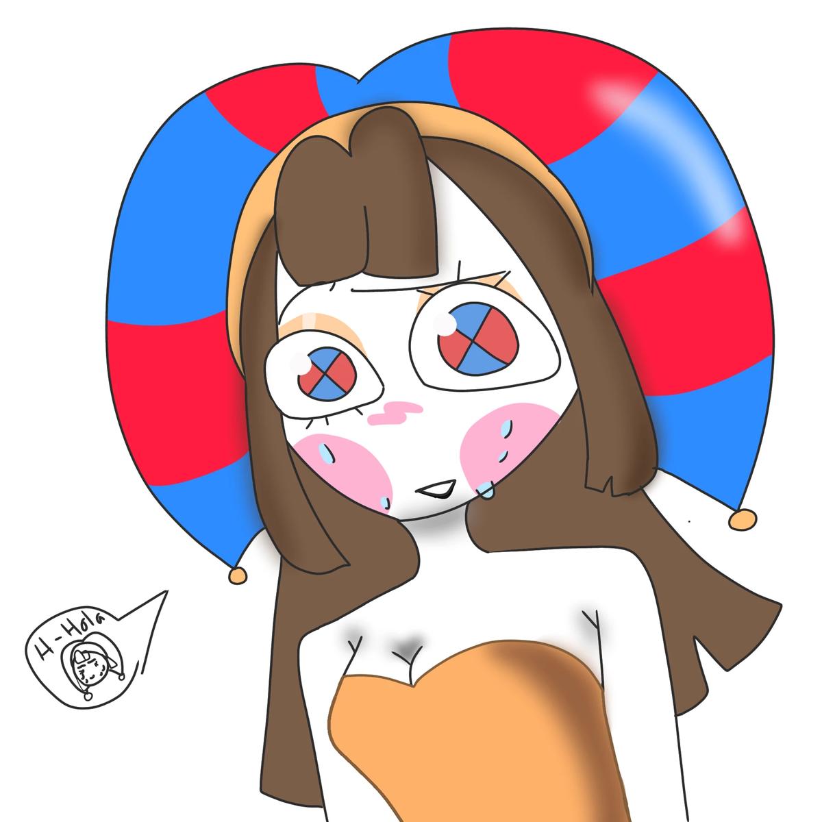 Pomni *the drawing I did it yes you want to use it send me credits please* thumbnail