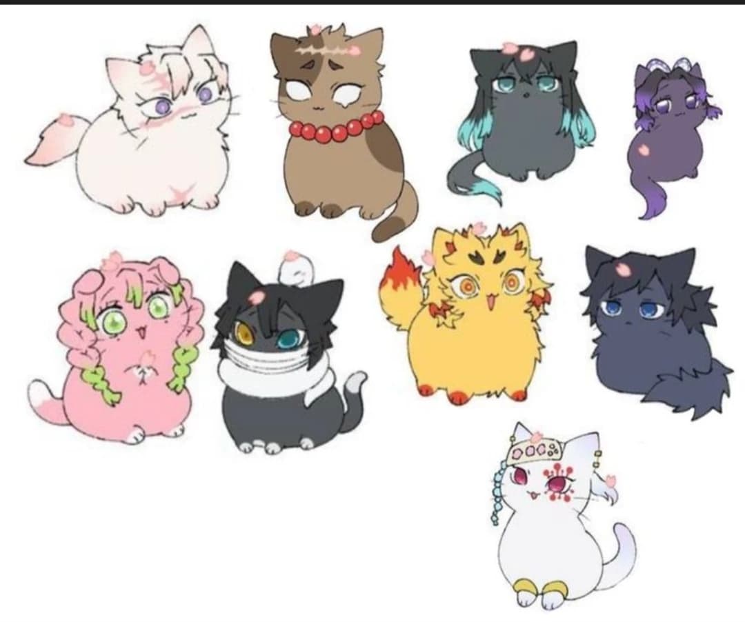 The kitten hashiras thumbnail