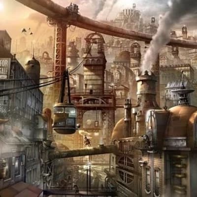 THE  WORLD OF CLOCKWORK AND STEAMWORK TECHNOLOGY  thumbnail