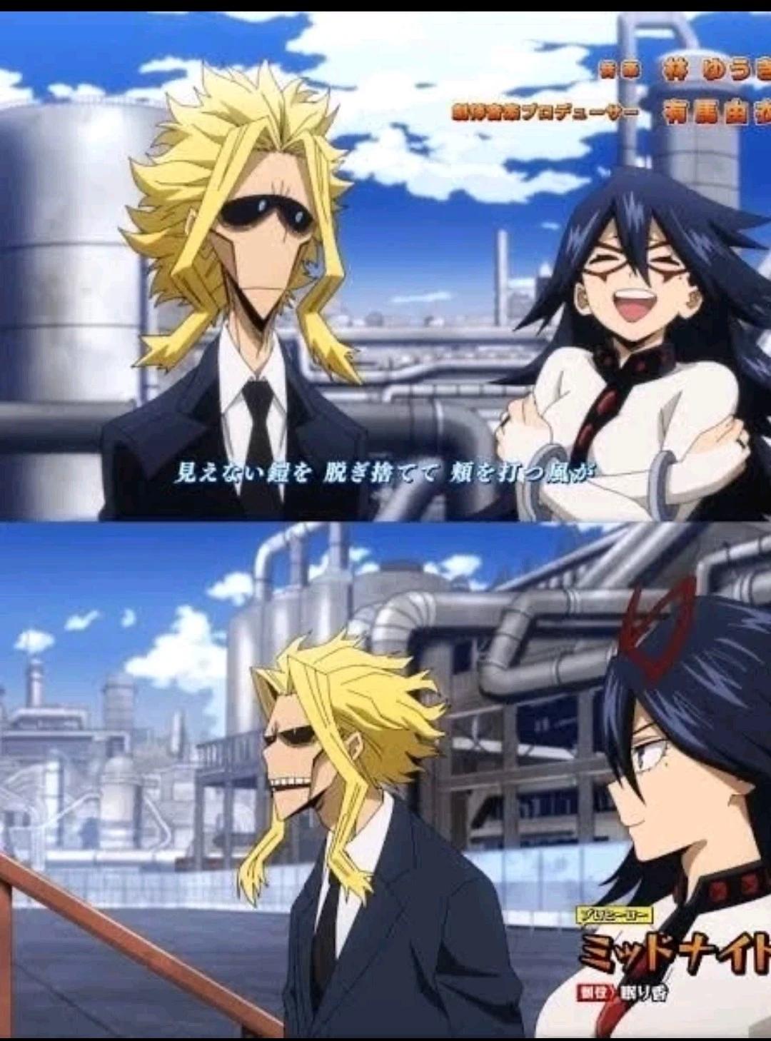 Midnight and All Might thumbnail