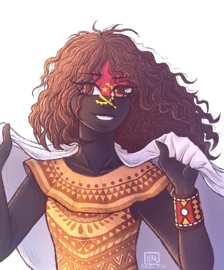 Angola Fem - Countryhumans thumbnail