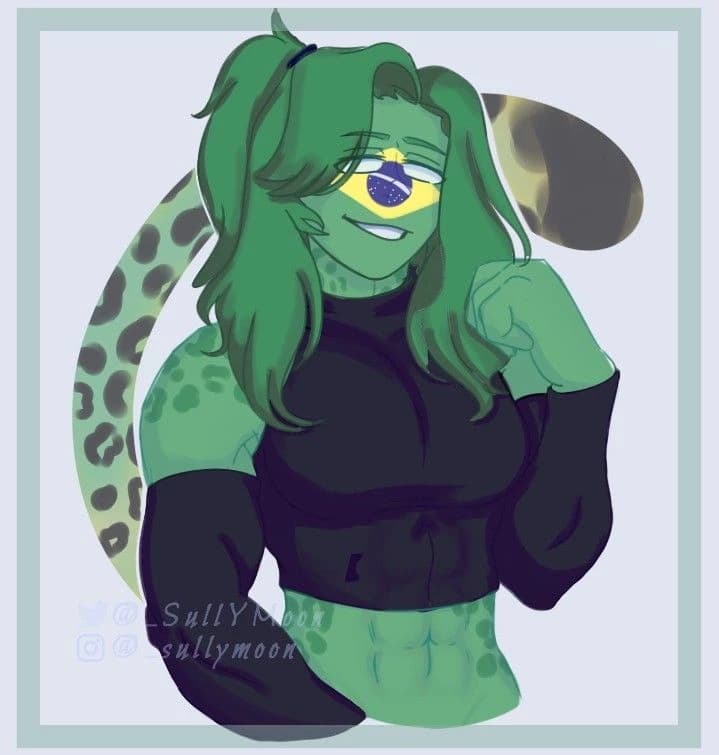 Brazil Fem - Countryhumans thumbnail