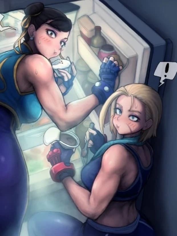 Cammy and Chun li thumbnail