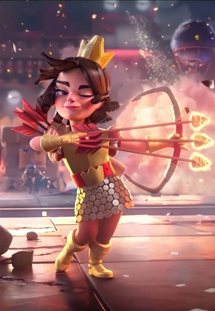 Yeimi the Princess Clash Royale thumbnail