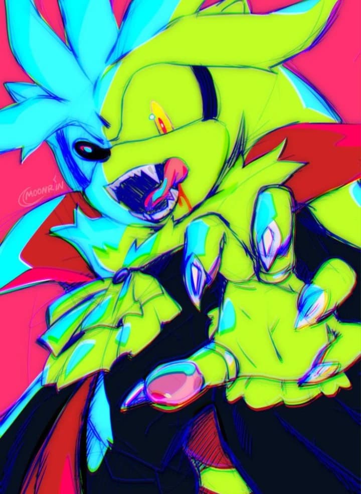 Silver the hedgehog (Vampire AU) thumbnail