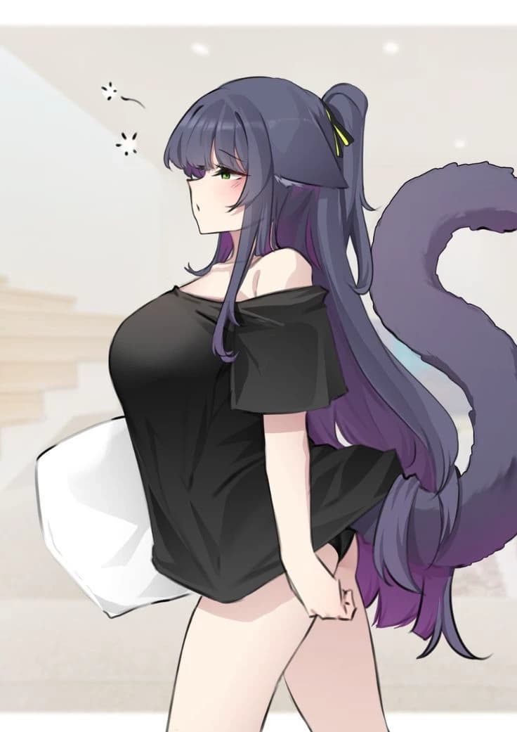 Kuroha (cat girl) thumbnail