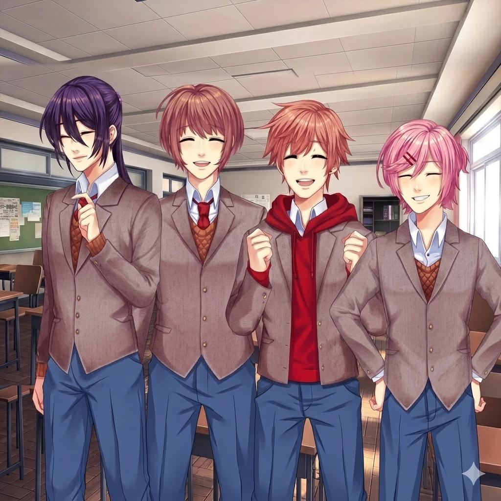 ✩⋆｡ ˚༄ Boys Love • Doki Doki Literature Club thumbnail